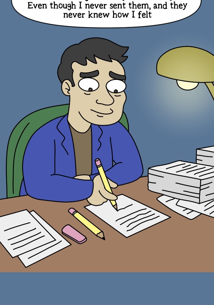 Adventures of God Ep. 1073 - Letters Unsent page 3 - 