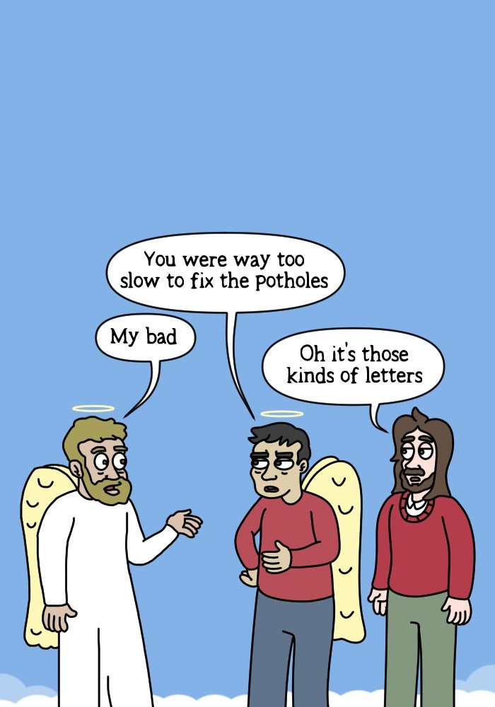 Adventures of God Ep. 1073 - Letters Unsent page 7 - 