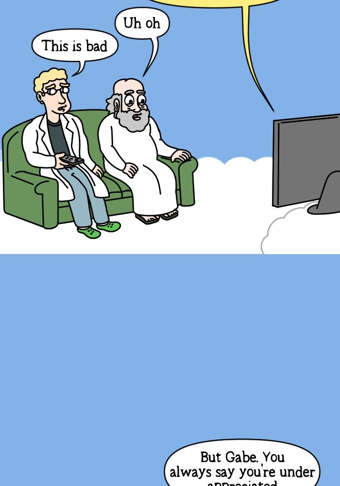Adventures of God Ep. 1086 - God Has An Assistant? page 3 - 