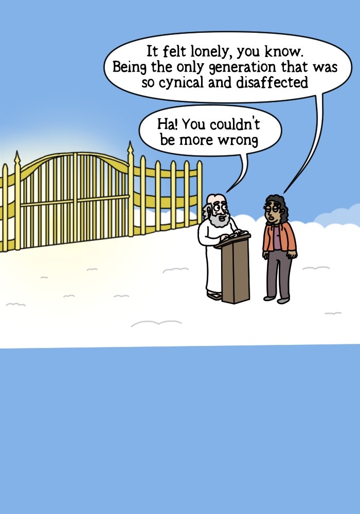 Adventures of God Ep. 1102 - Cynical And Disaffected page 2 - 