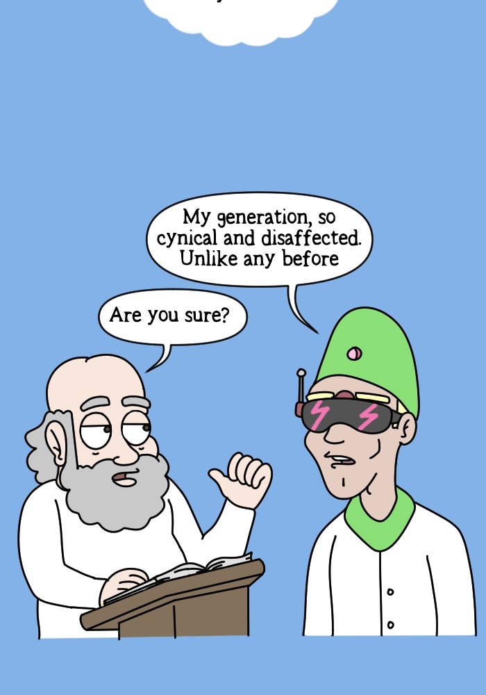Adventures of God Ep. 1102 - Cynical And Disaffected page 8 - 