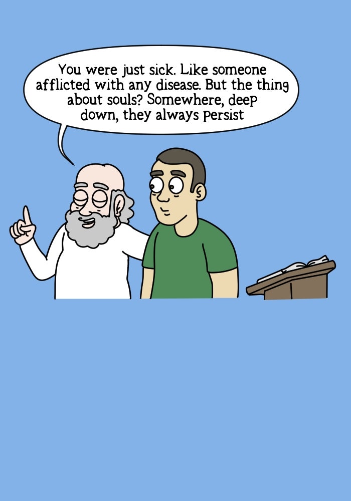 Adventures of God Ep. 1107 - The Soul Persists page 4 - 