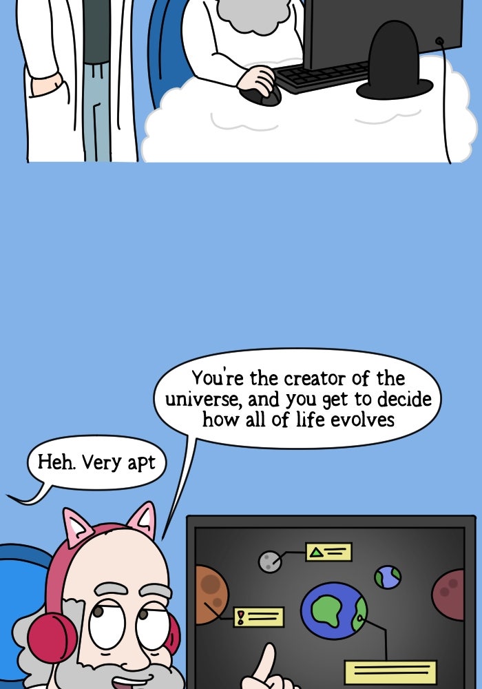 Adventures of God Ep. 1108 - Universe Sim page 2 - 