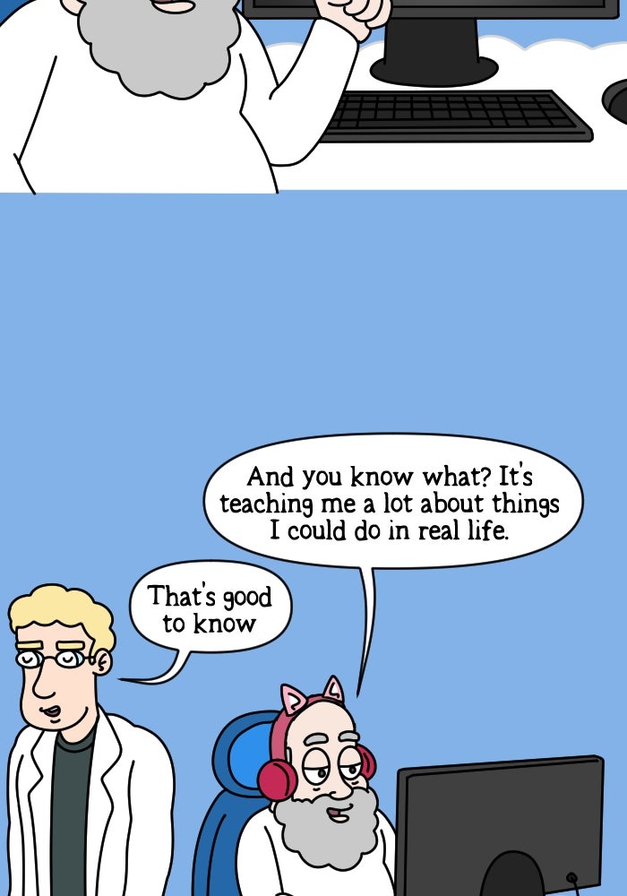 Adventures of God Ep. 1108 - Universe Sim page 3 - 