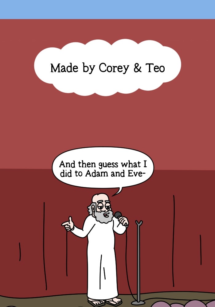 Adventures of God Ep. 1110 - Joke page 12 - 