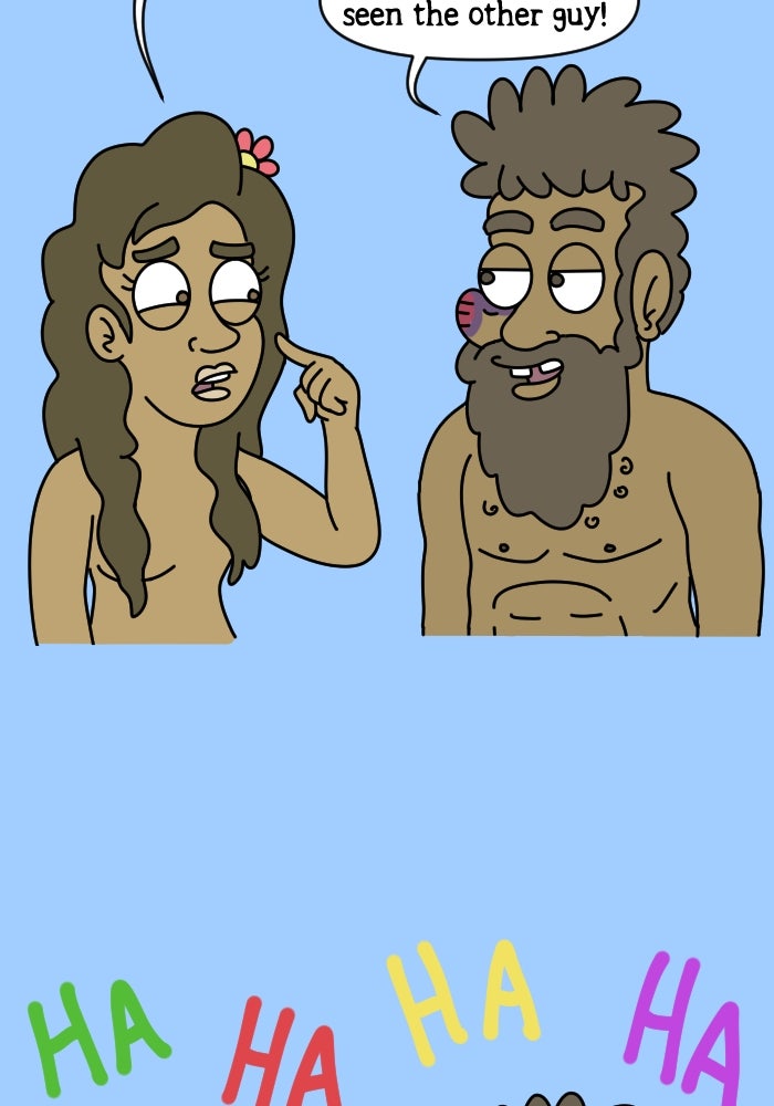 Adventures of God Ep. 1110 - Joke page 4 - 