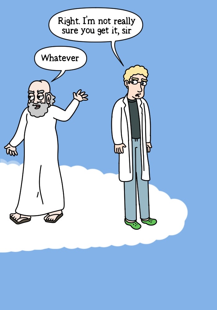 Adventures of God Ep. 1110 - Joke page 9 - 