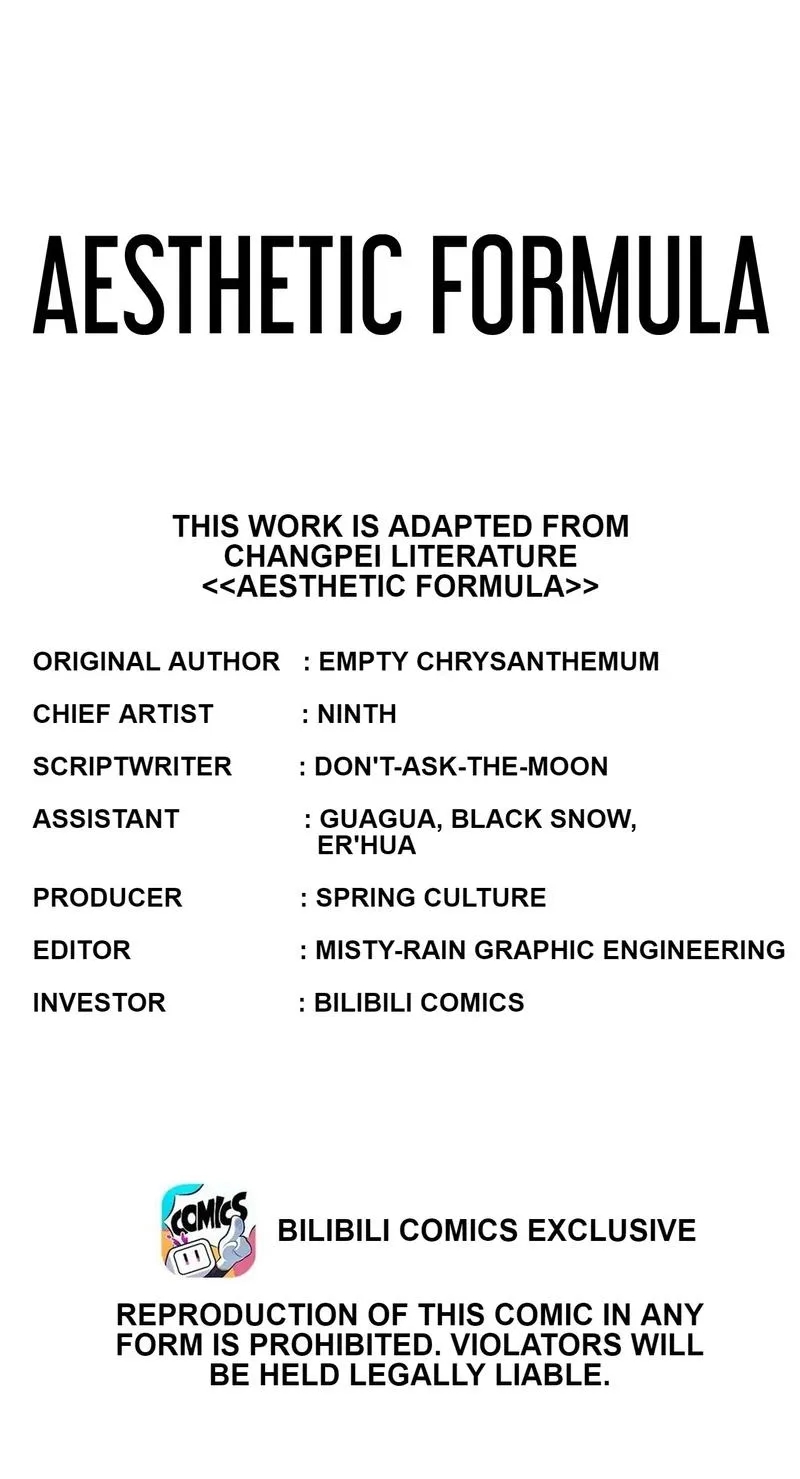 Read Aesthetic Formula chapter 13 image 1 on Lezhin
