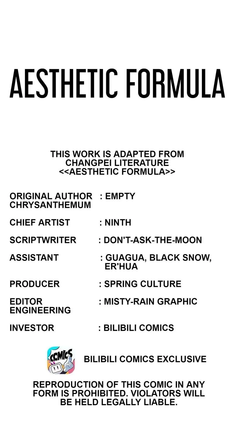 Read Aesthetic Formula chapter 8 image 1 on Lezhin