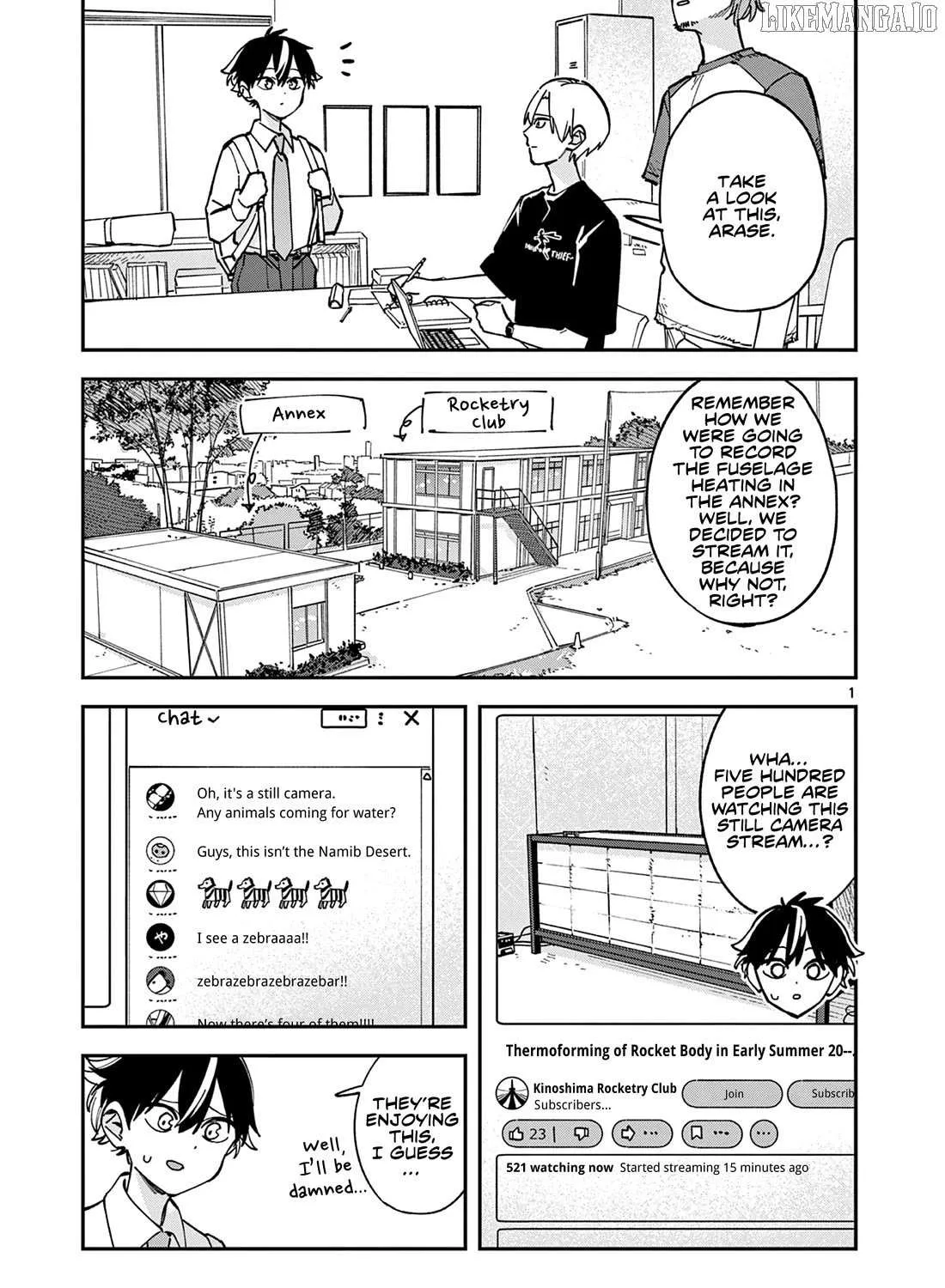 Read After School, We Wander in Space. chapter 29 image 1 on Lezhin
