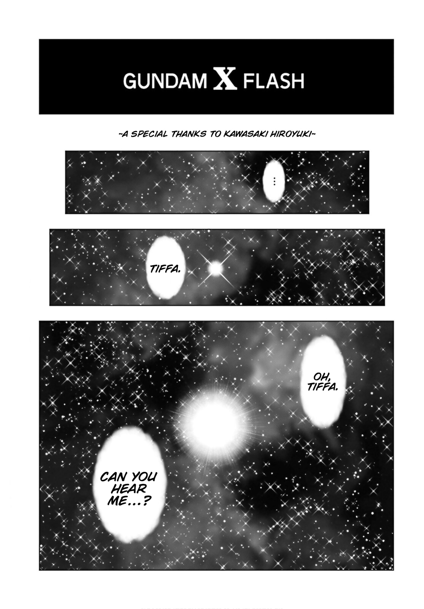 After War Gundam X Flash Chapter 1 page 2 - 