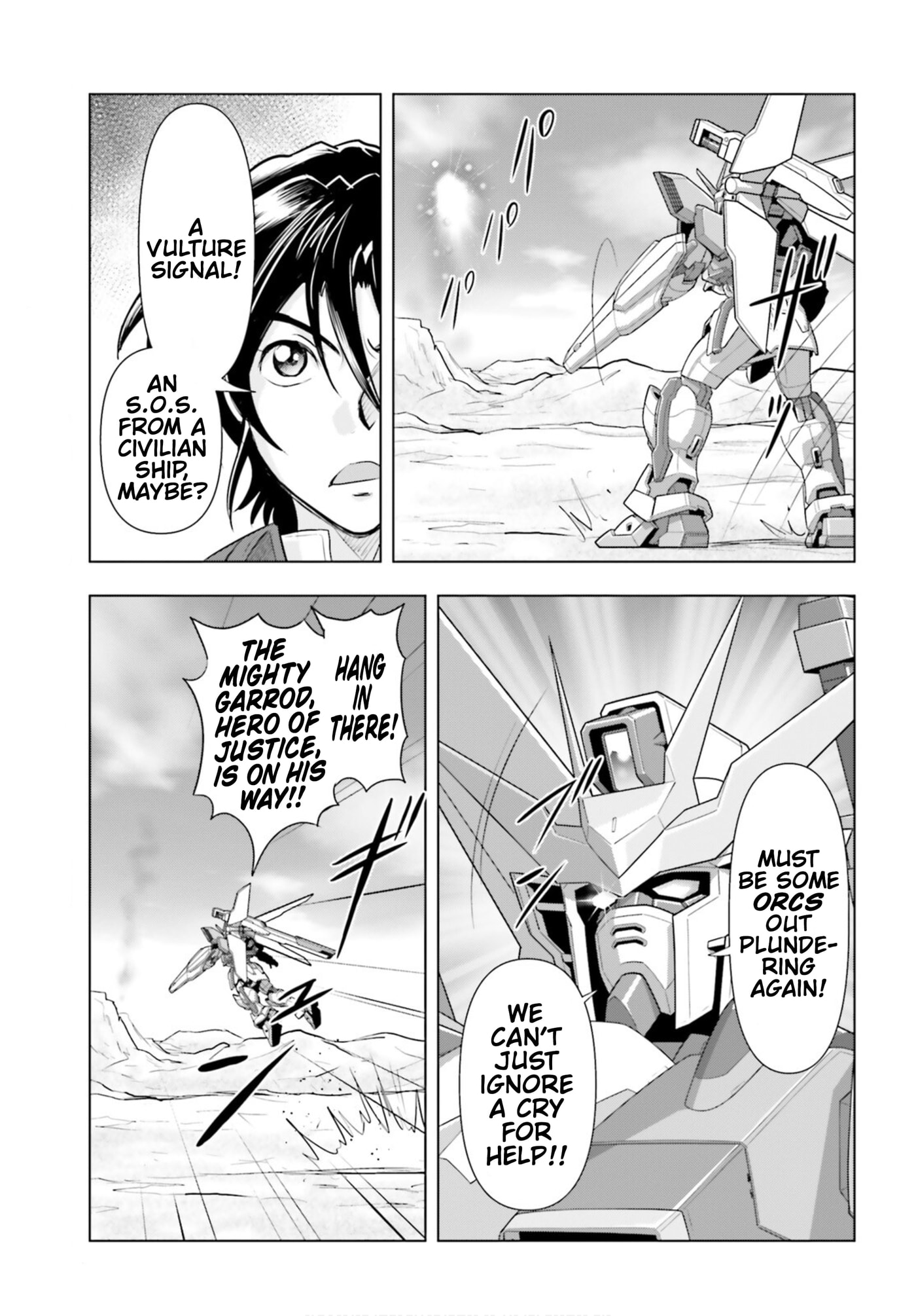 After War Gundam X Flash Chapter 1 page 22 - 