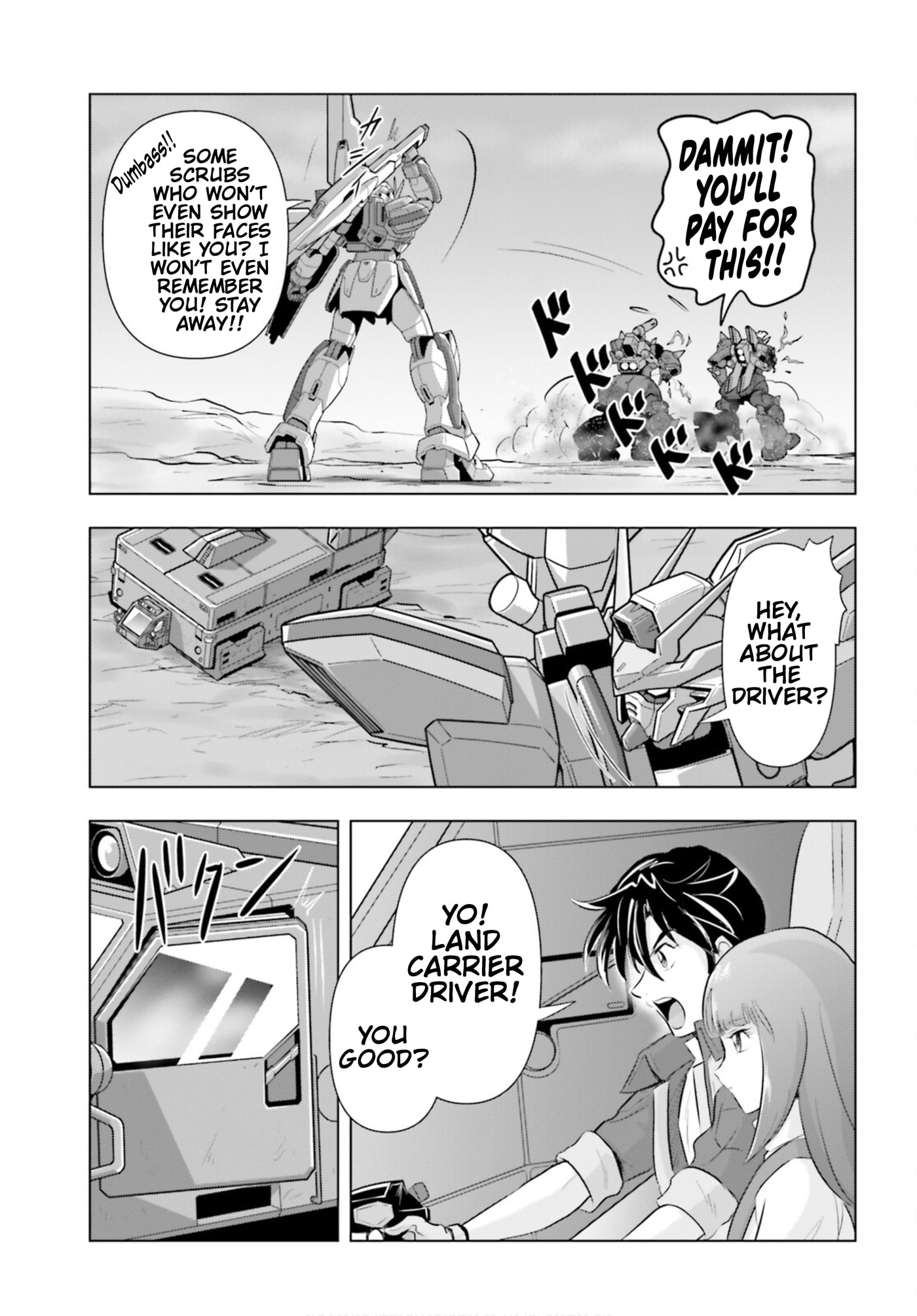 After War Gundam X Flash Chapter 1 page 28 - 