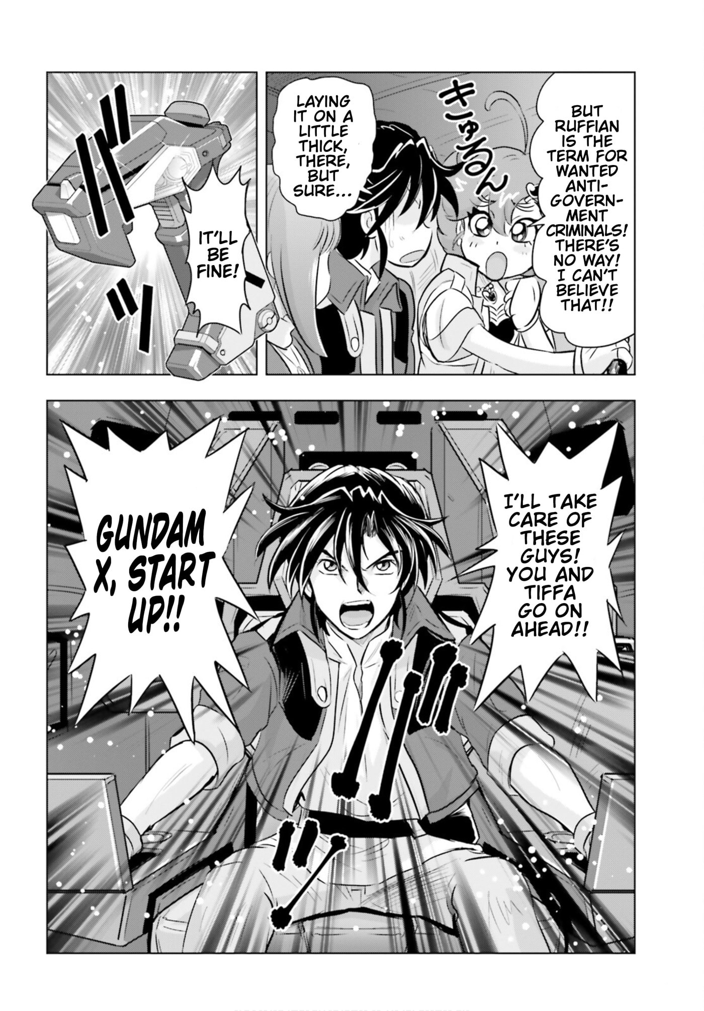 After War Gundam X Flash Chapter 1 page 38 - 