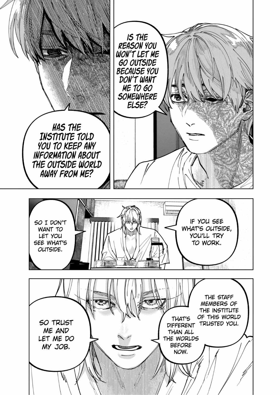Read AFTERGOD chapter 100 image 16 on Lezhin