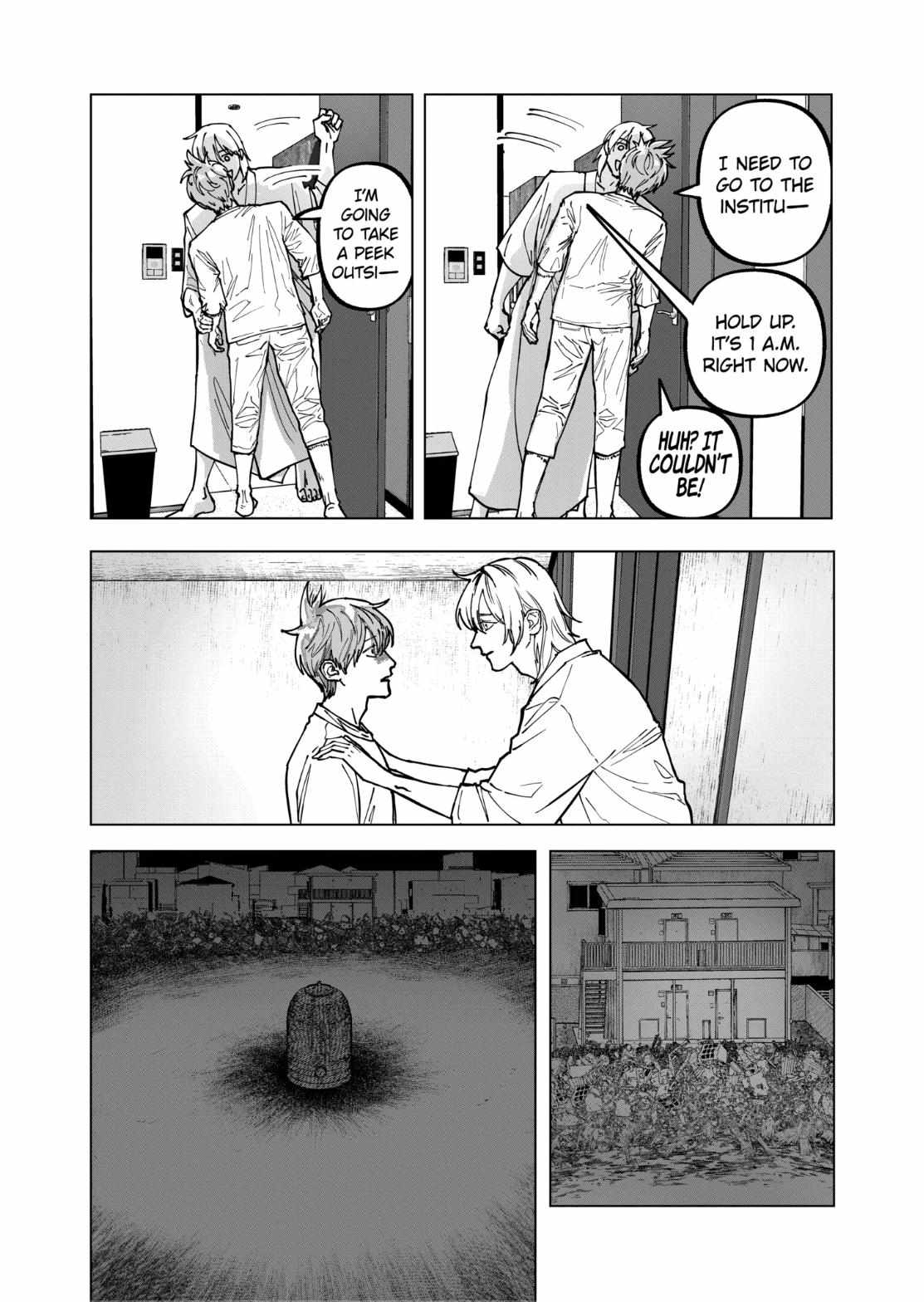 Read AFTERGOD chapter 100 image 7 on Lezhin