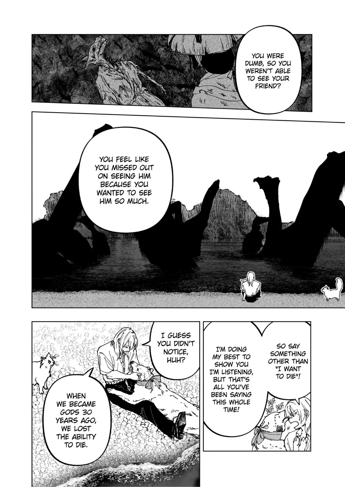 Read AFTERGOD chapter 105 image 12 on Lezhin