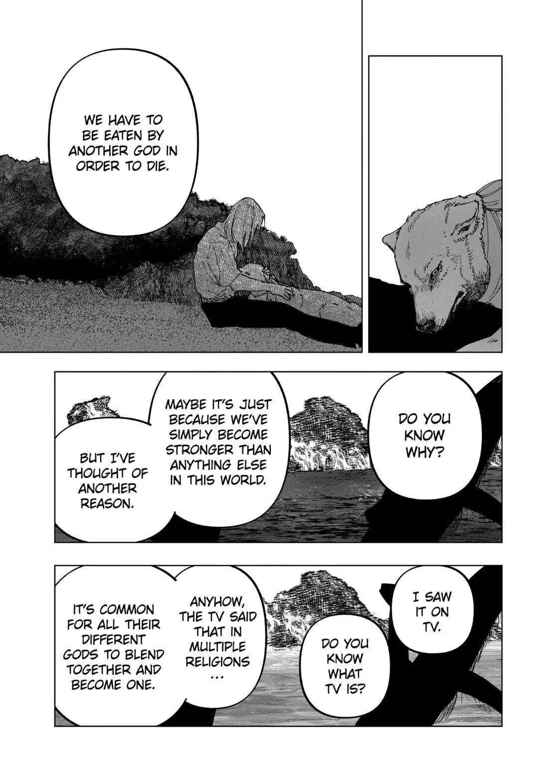 Read AFTERGOD chapter 105 image 13 on Lezhin
