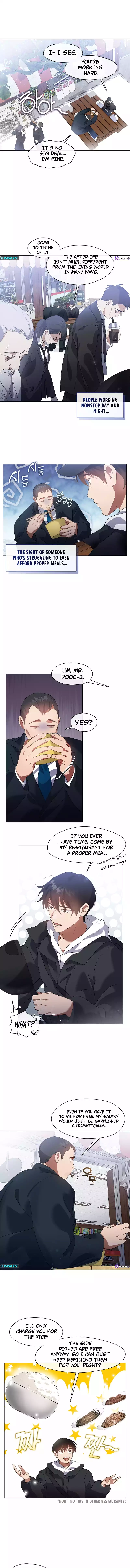 Read Afterlife Diner chapter 64 image 3 on Lezhin