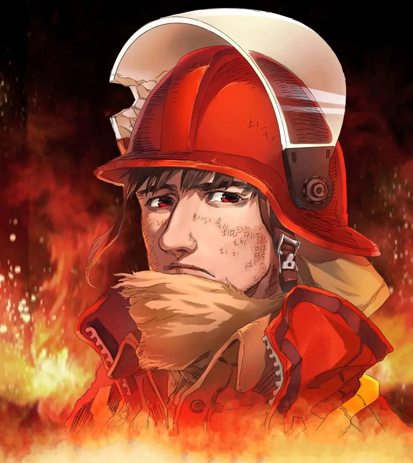 Read Against The Flames chapter 1 image 0 on Lezhin