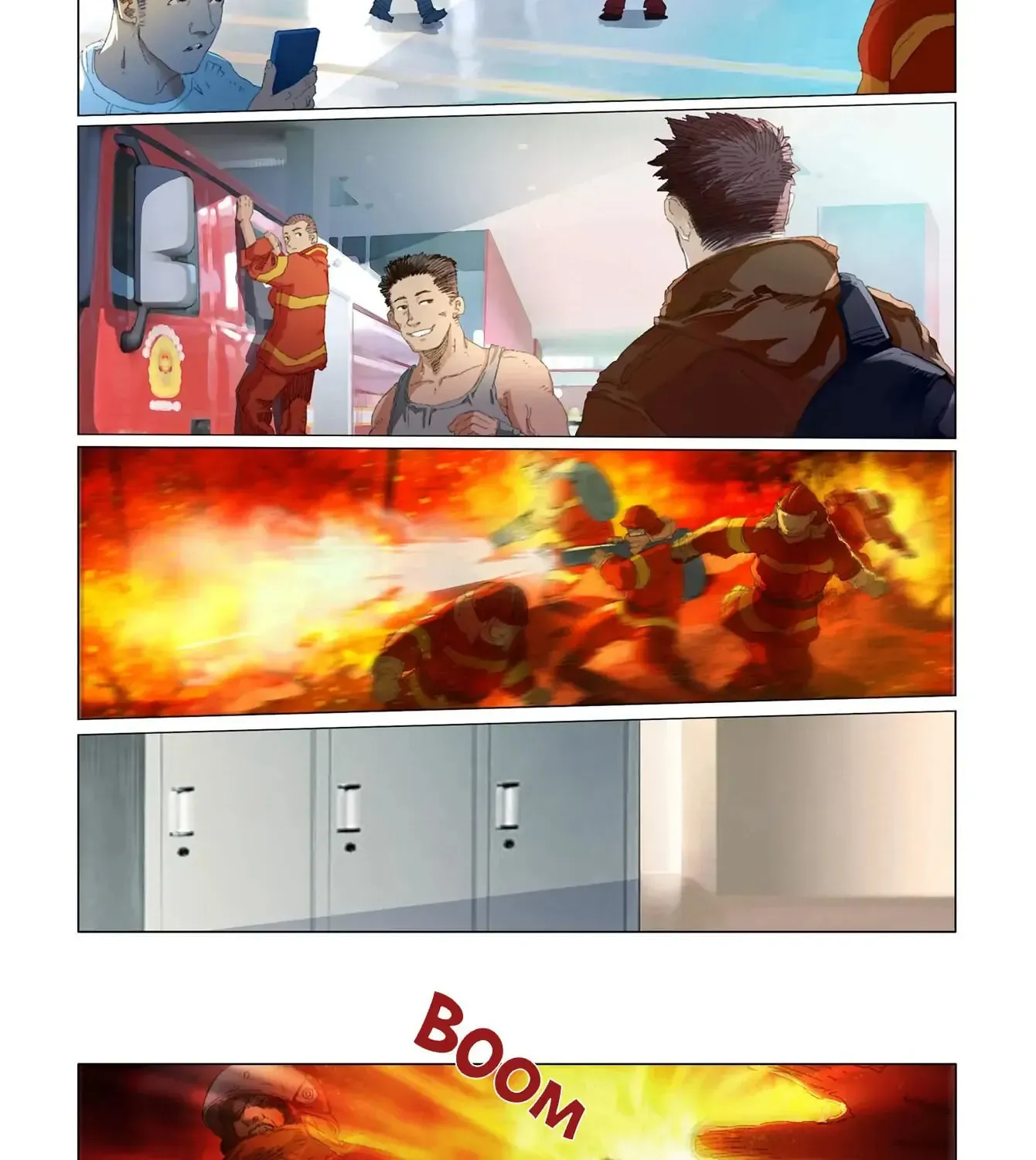 Read Against The Flames chapter 1 image 11 on Lezhin