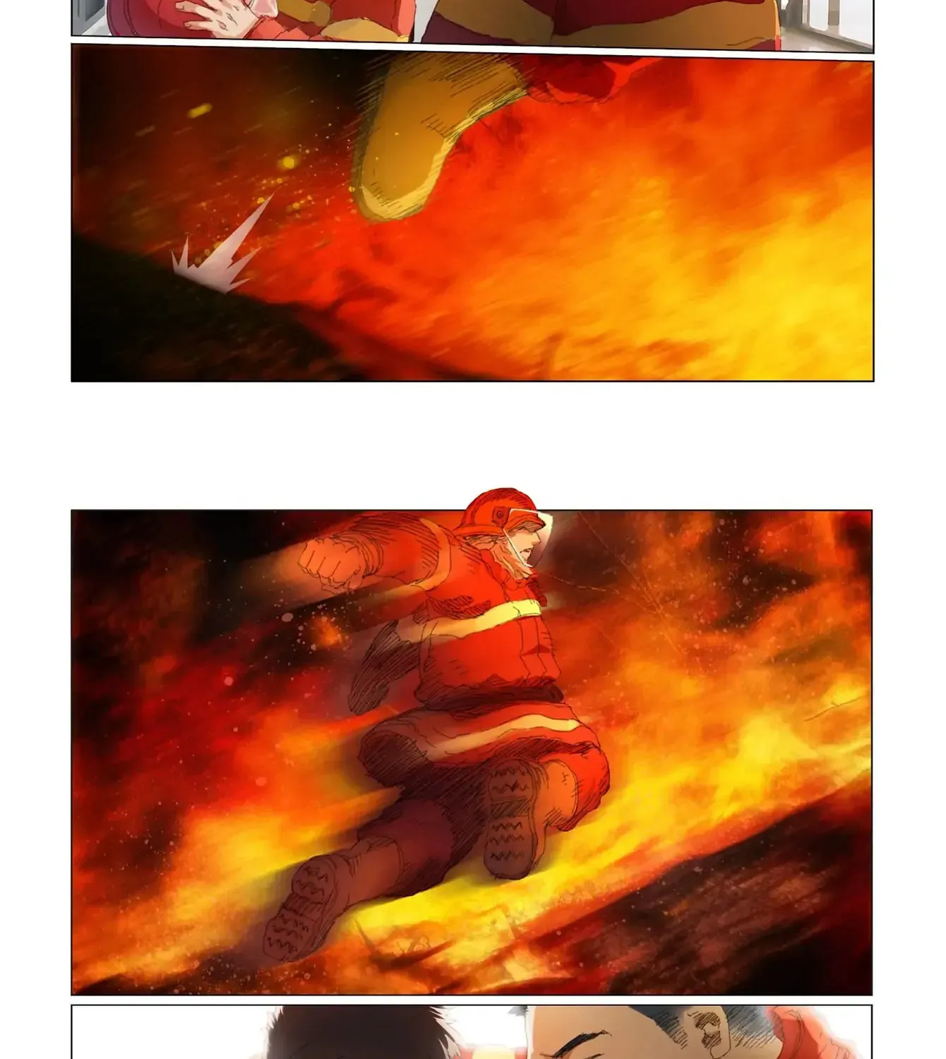 Read Against The Flames chapter 1 image 15 on Lezhin