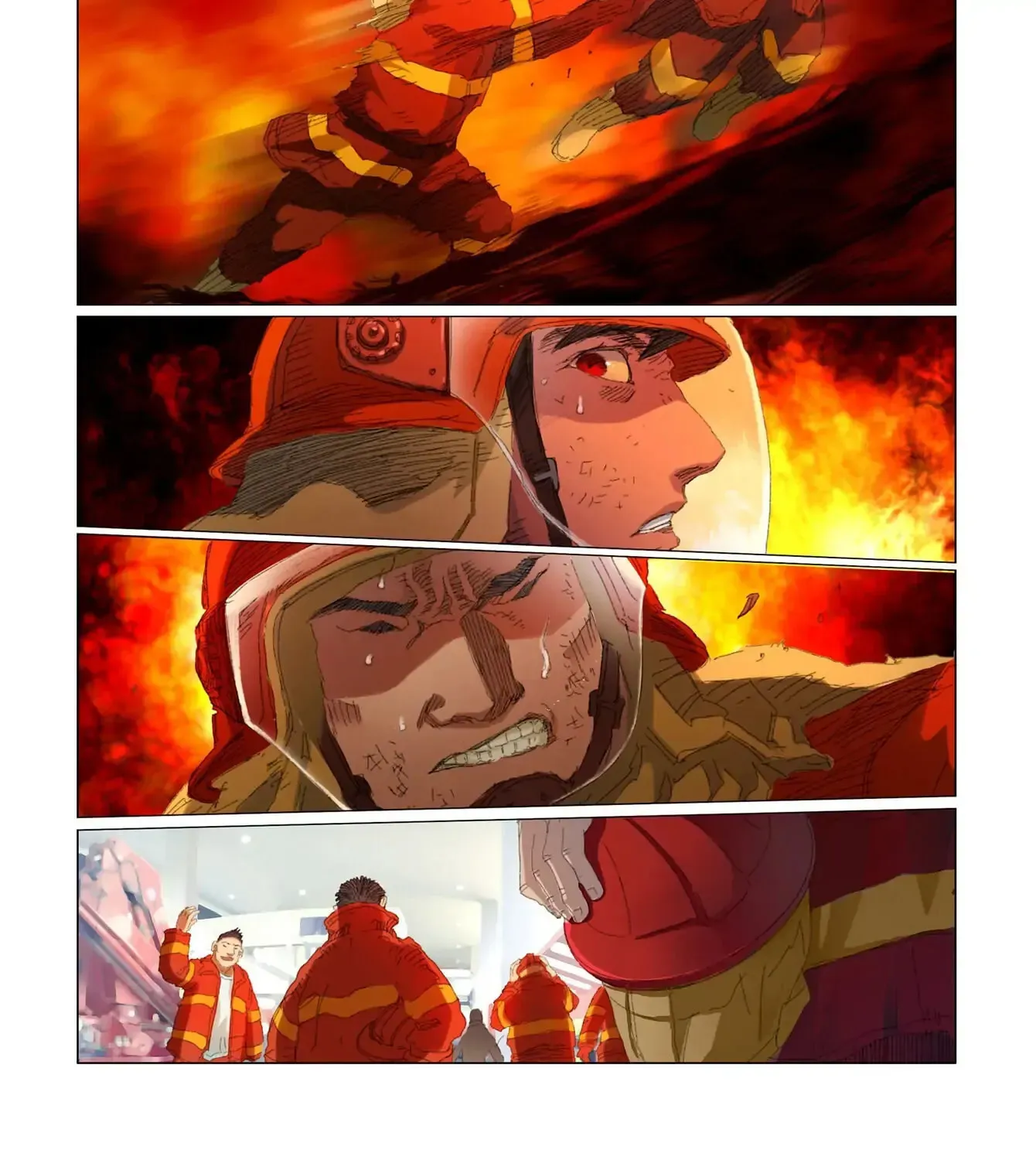 Read Against The Flames chapter 1 image 18 on Lezhin