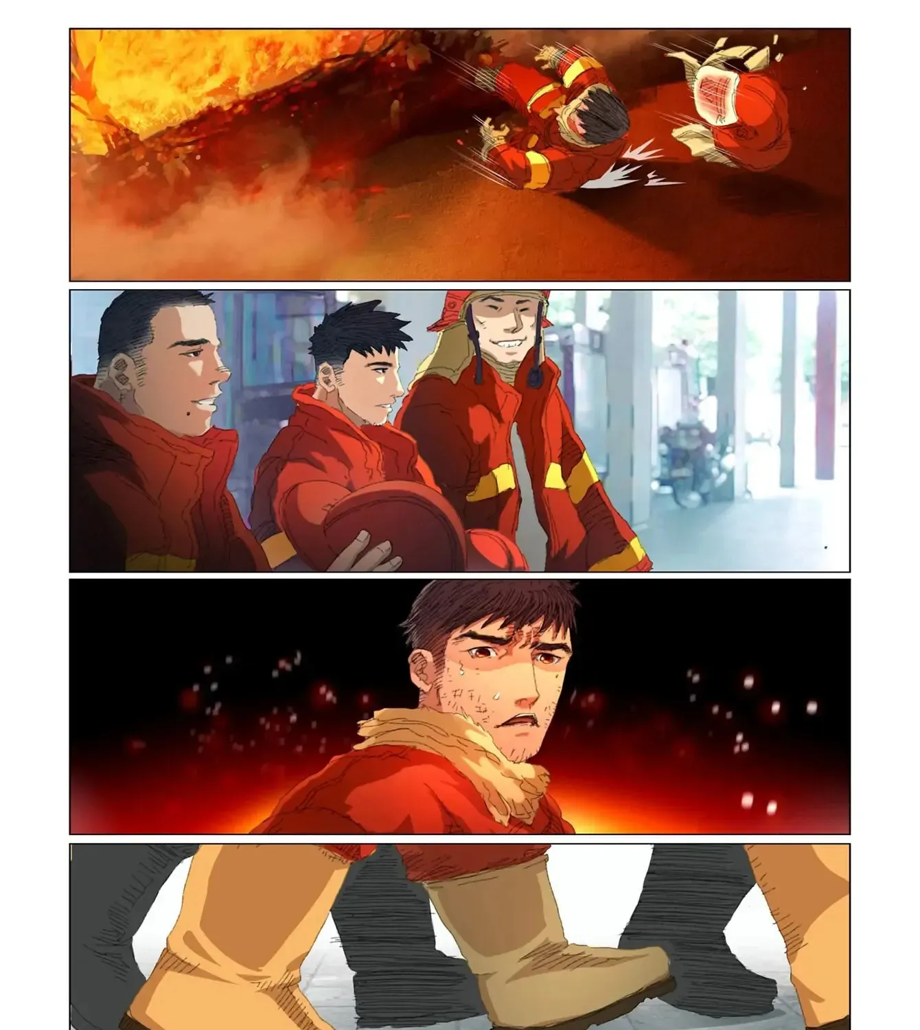 Read Against The Flames chapter 1 image 19 on Lezhin