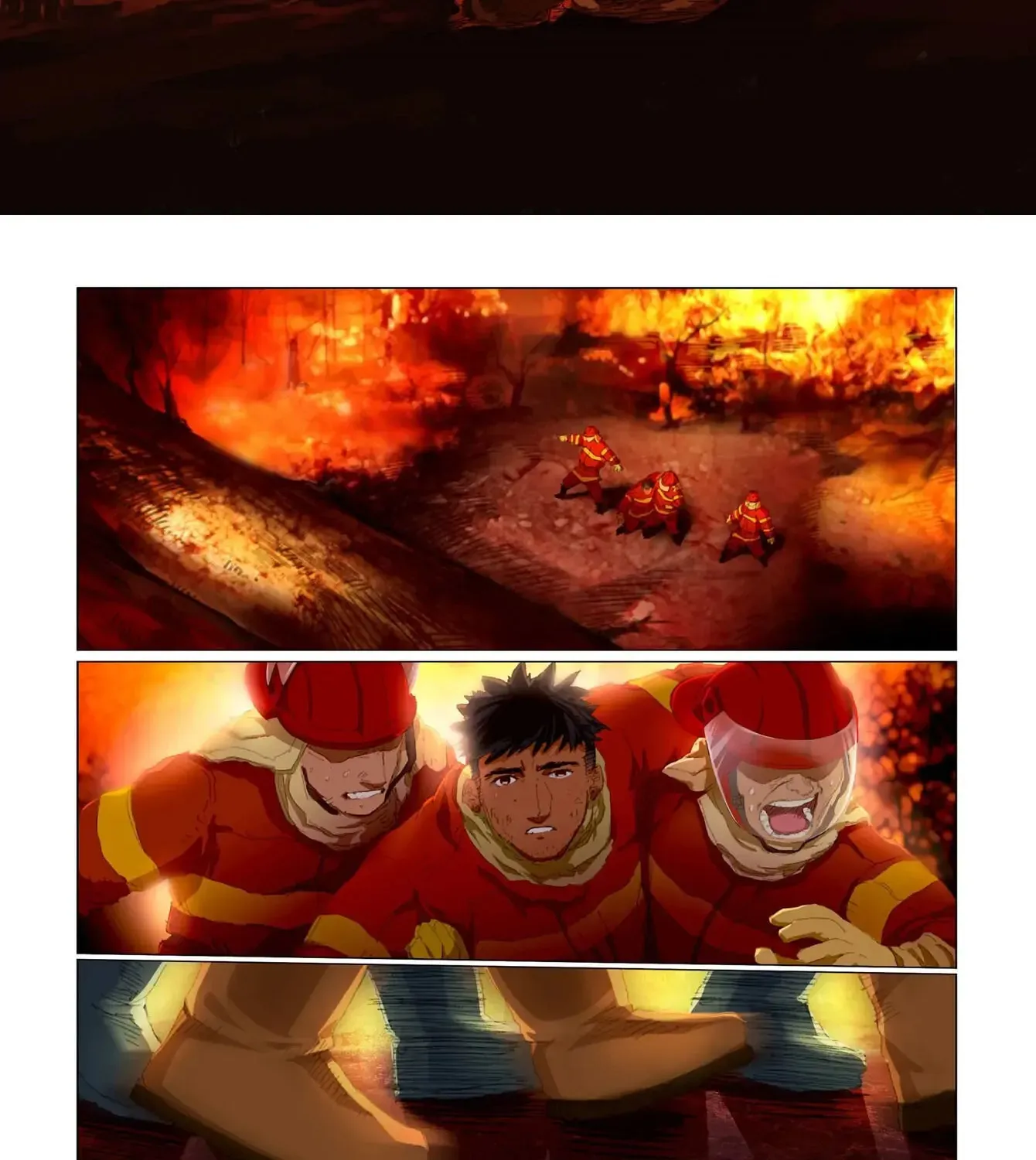 Read Against The Flames chapter 1 image 22 on Lezhin
