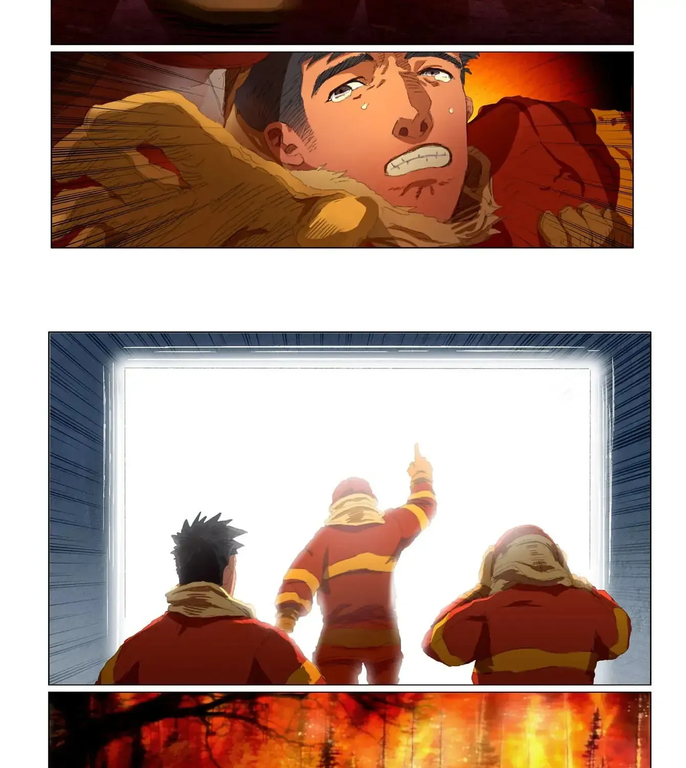 Read Against The Flames chapter 1 image 23 on Lezhin