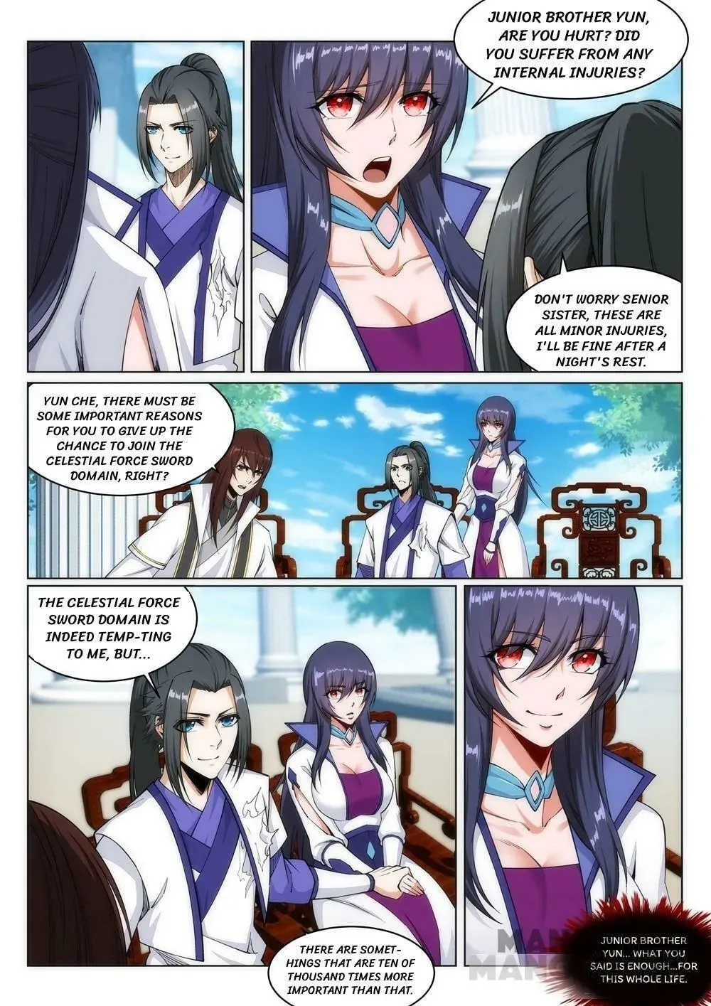 Read Against the Gods (Colored) chapter 134.1 image 5 on Lezhin