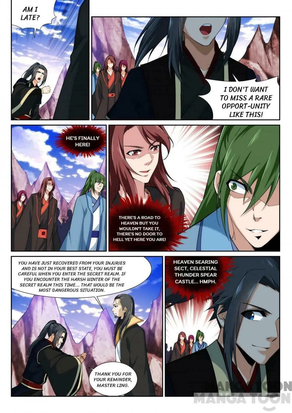 Read Against the Gods (Colored) chapter 134.7 image 1 on Lezhin