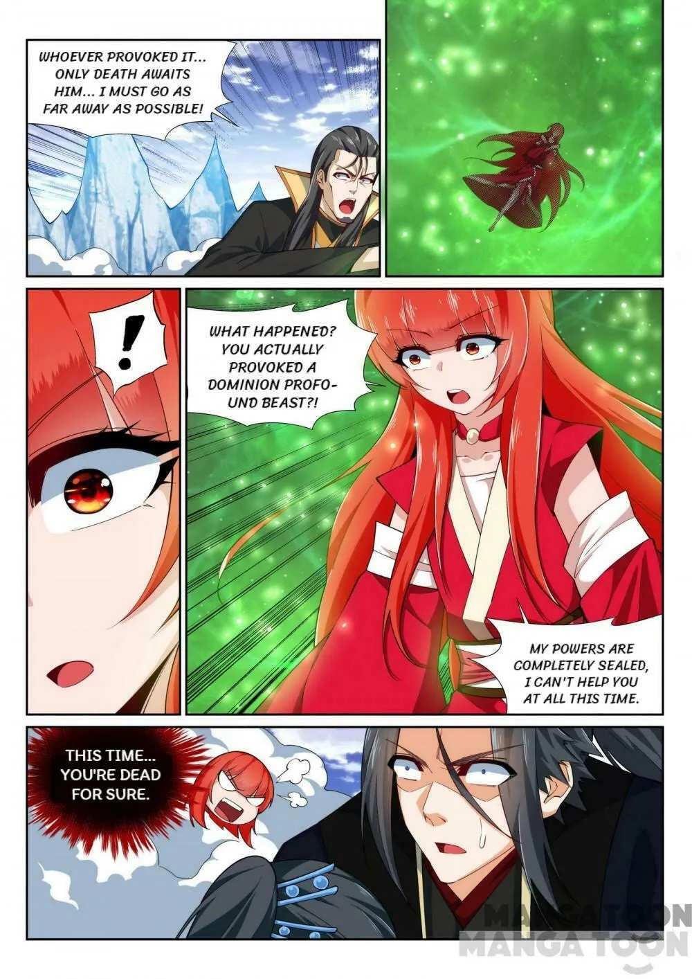 Read Against the Gods (Colored) chapter 134.9 image 3 on Lezhin
