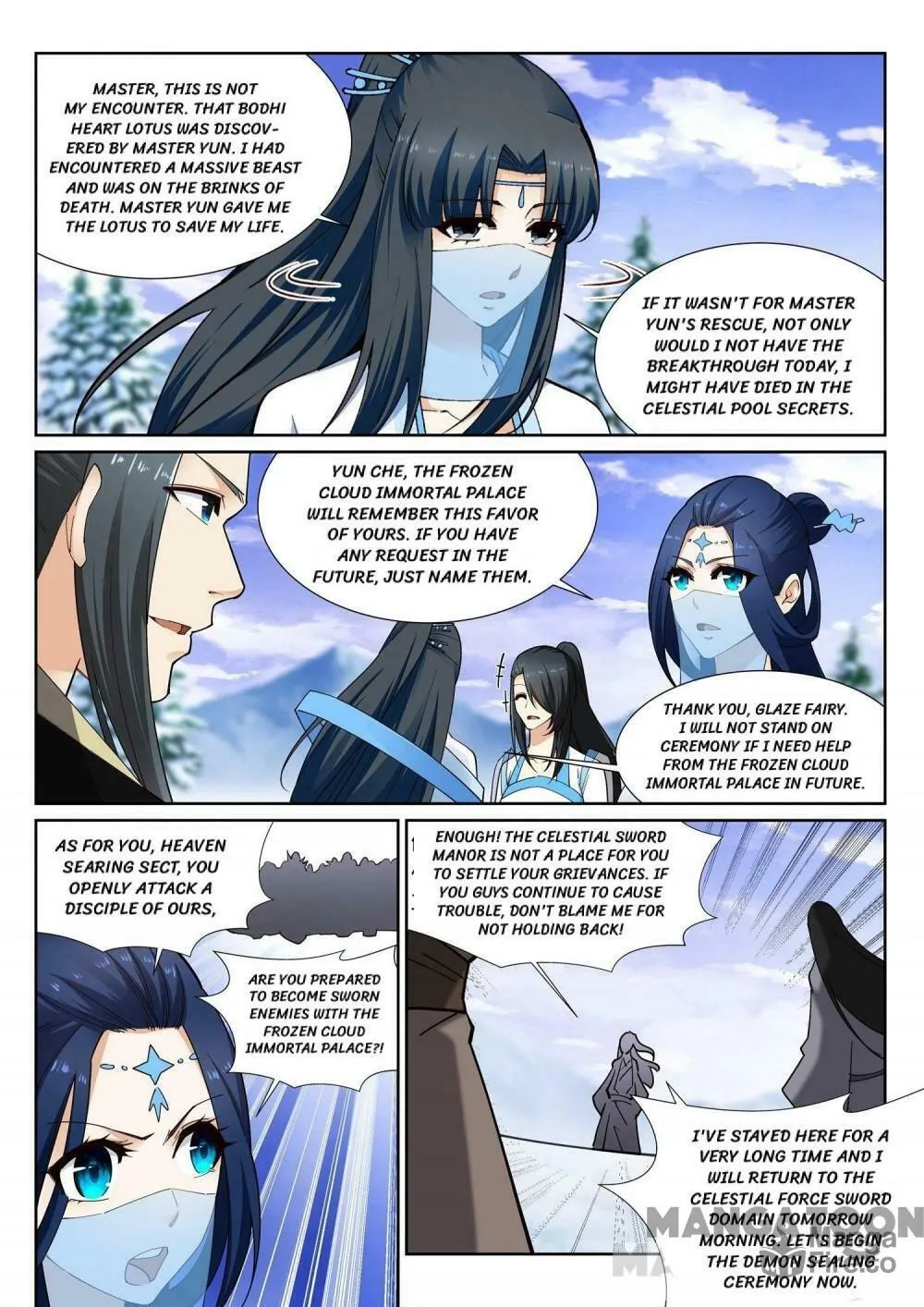 Read Against the Gods (Colored) chapter 135.6 image 8 on Lezhin
