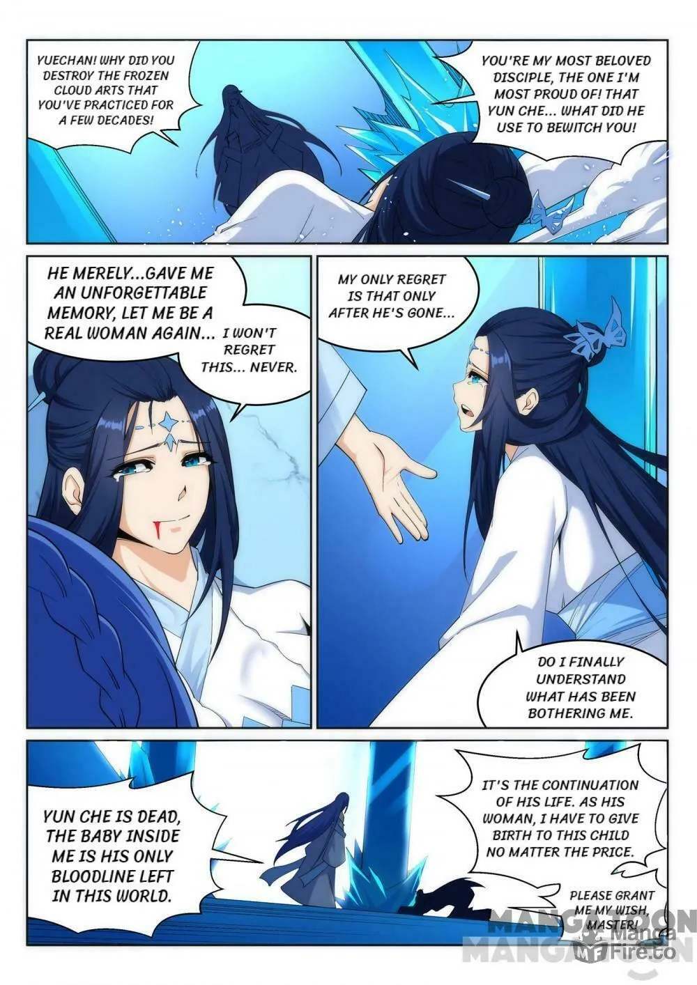 Read Against the Gods (Colored) chapter 136.1 image 2 on Lezhin