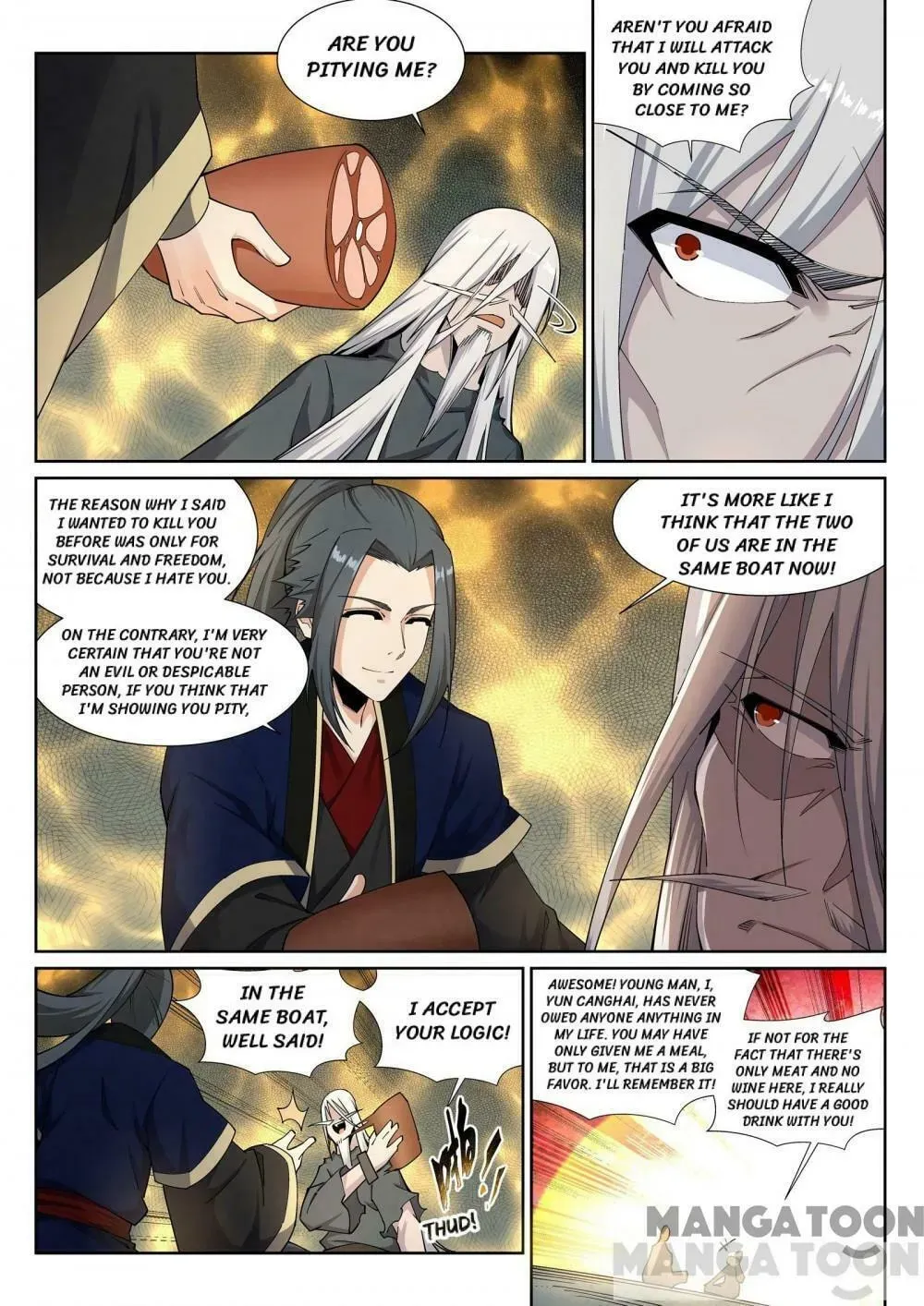 Read Against the Gods (Colored) chapter 136.4 image 1 on Lezhin