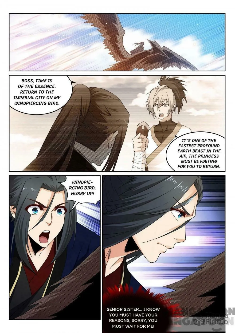 Read Against the Gods (Colored) chapter 136.9 image 2 on Lezhin