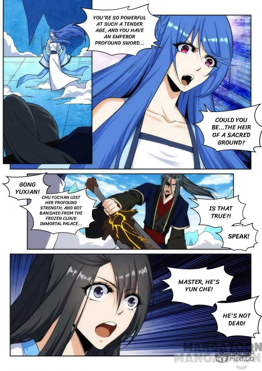 Read Against the Gods (Colored) chapter 138.1 image 2 on Lezhin