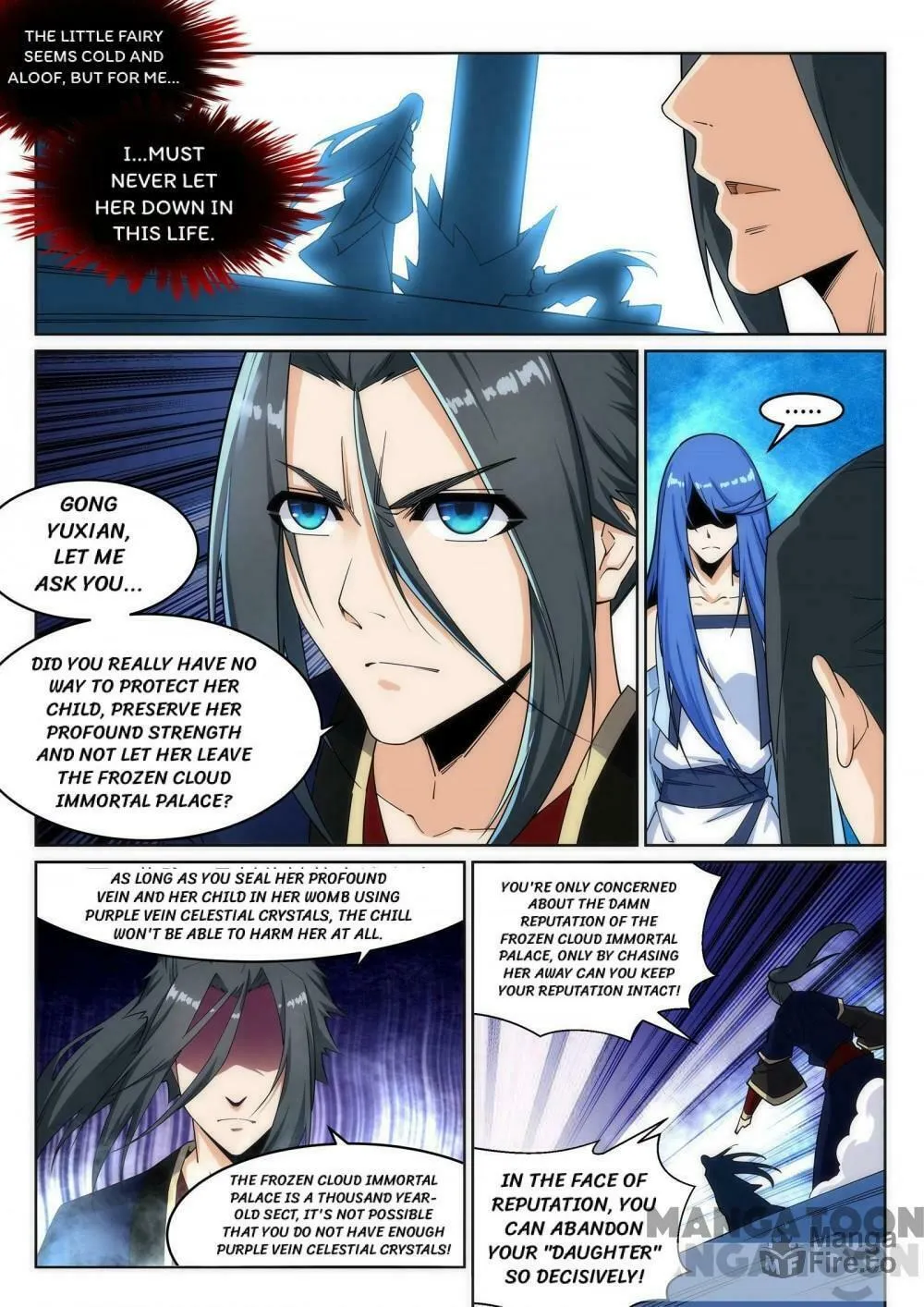 Read Against the Gods (Colored) chapter 138.1 image 4 on Lezhin