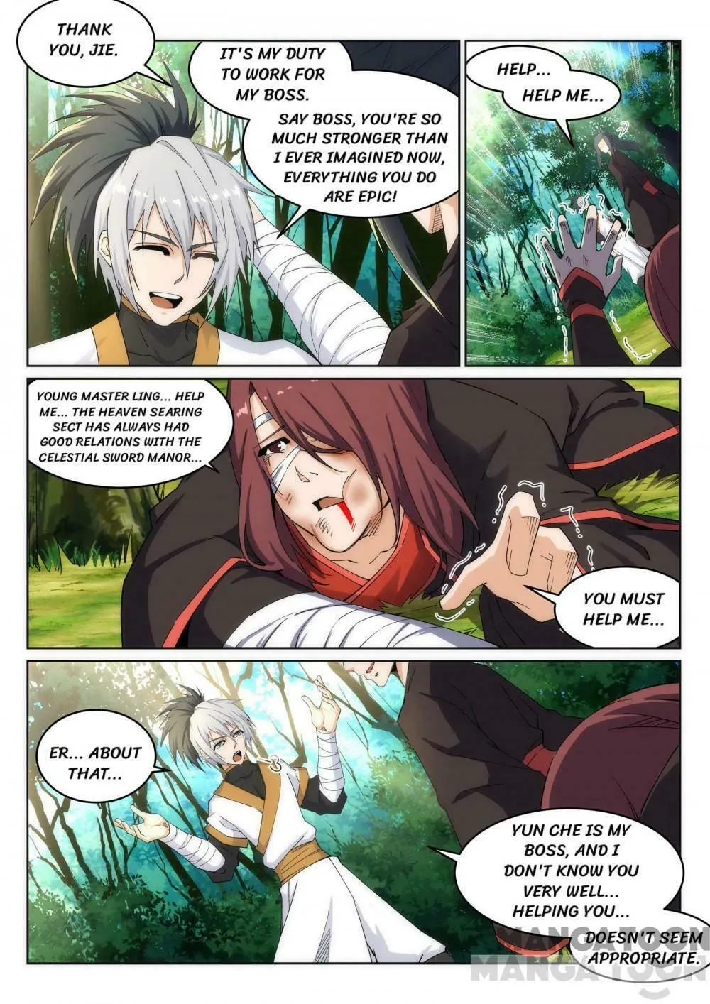 Read Against the Gods (Colored) chapter 139.3 image 1 on Lezhin