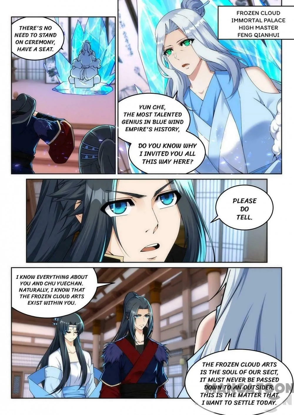 Read Against the Gods (Colored) chapter 140.8 image 6 on Lezhin