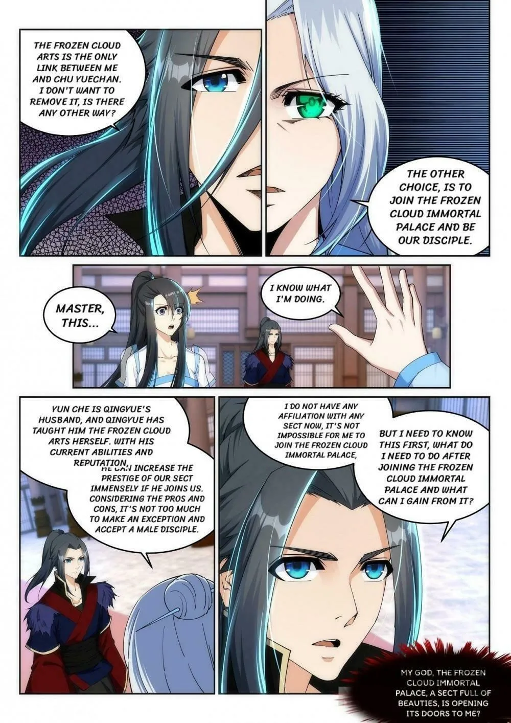 Read Against the Gods (Colored) chapter 140.8 image 7 on Lezhin