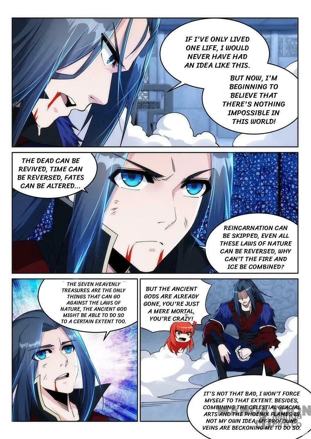 Read Against the Gods (Colored) chapter 141.4 image 5 on Lezhin