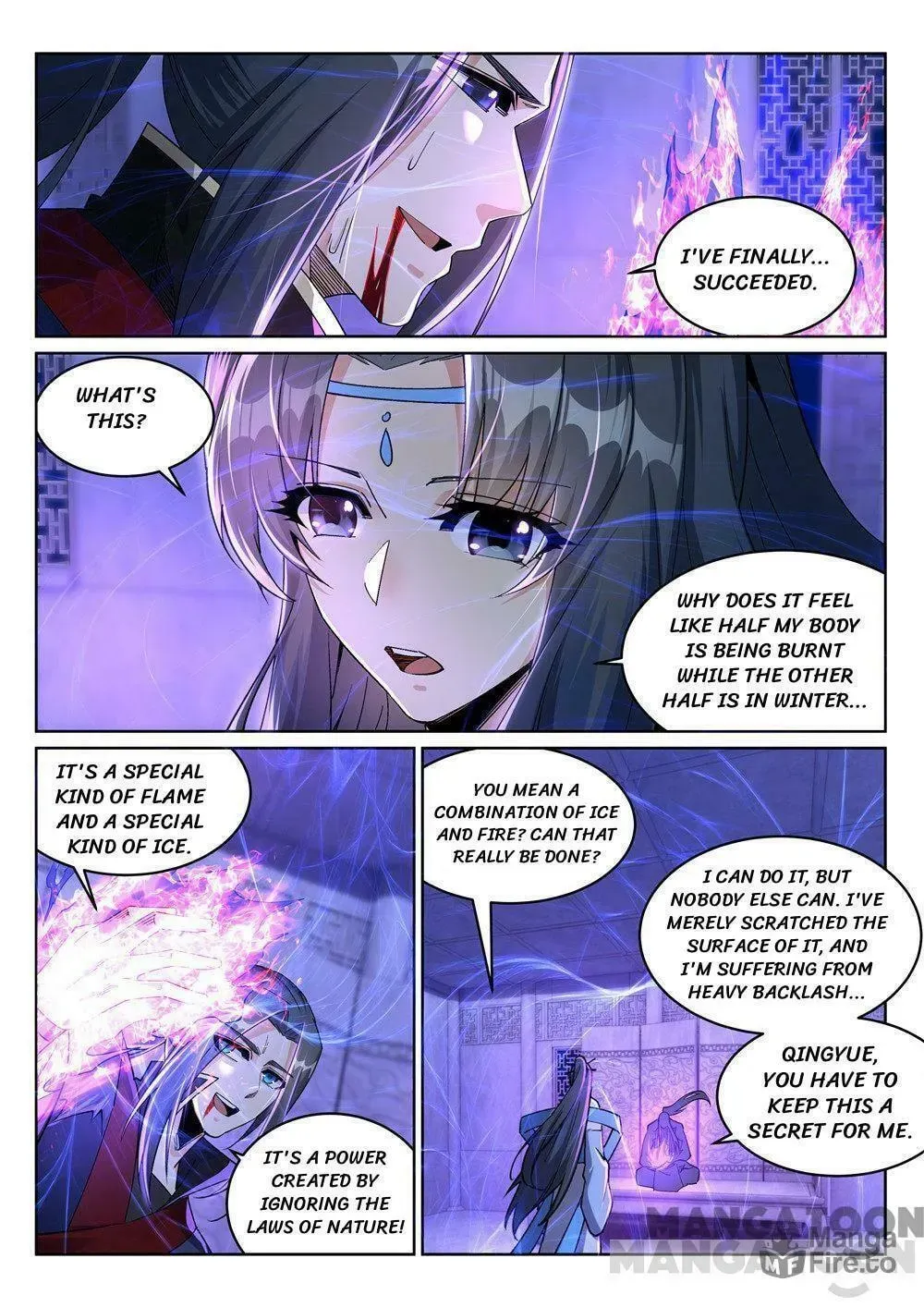 Read Against the Gods (Colored) chapter 141.4 image 8 on Lezhin