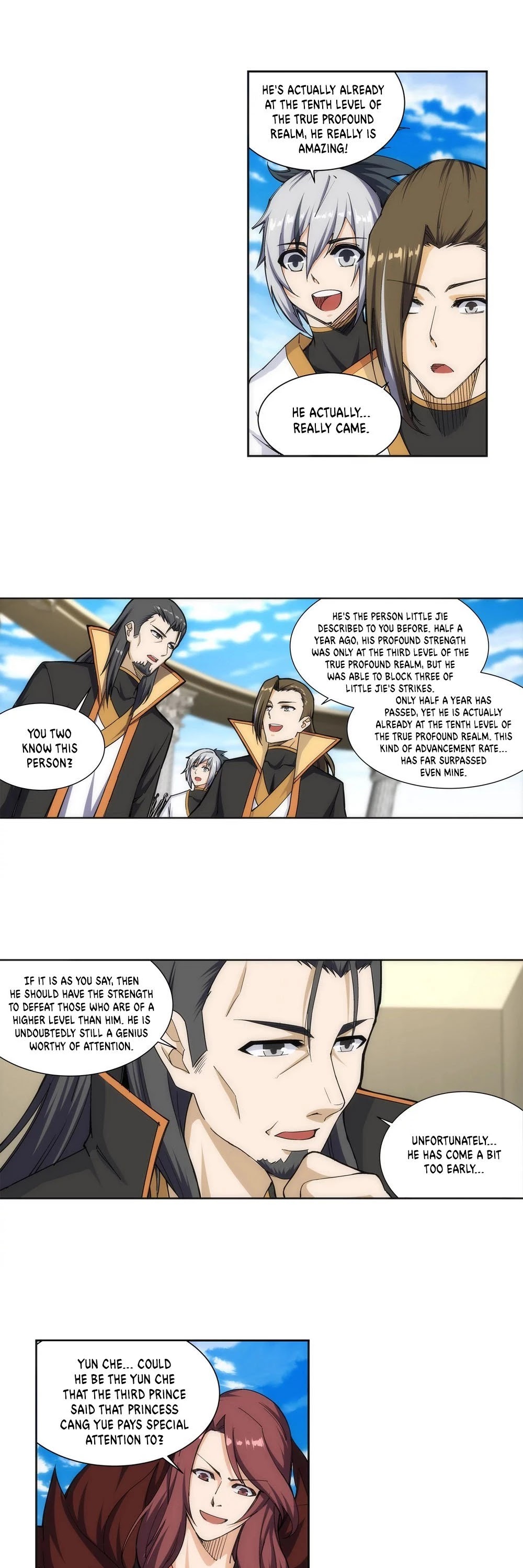 Read Against The Gods chapter 134 image 15 on Lezhin