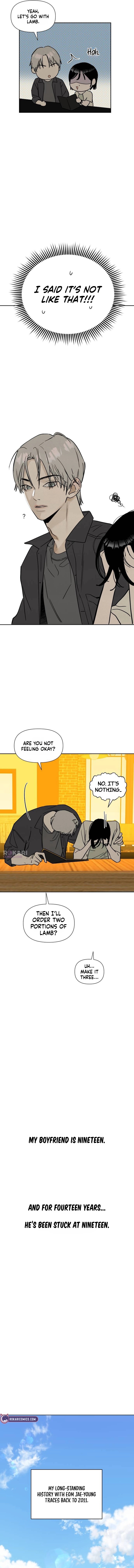 Read Ageless Boyfriend chapter 1 image 3 on Lezhin