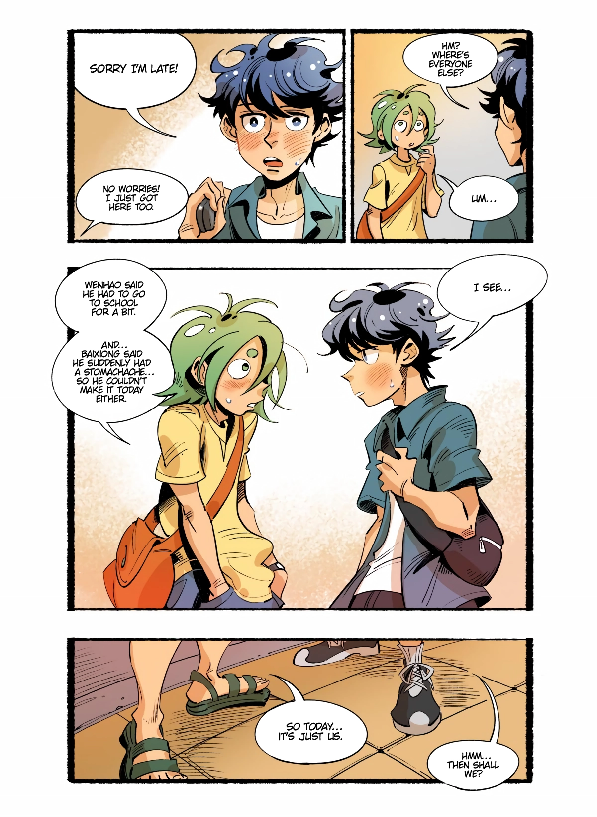 Read Ah LÃ¼ and Ah Mo chapter 11 image 2 on Lezhin