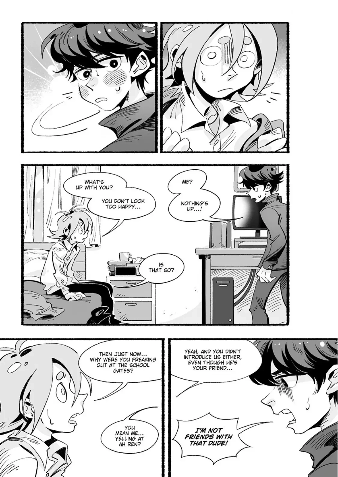 Read Ah LÃ¼ and Ah Mo chapter 13 image 24 on Lezhin