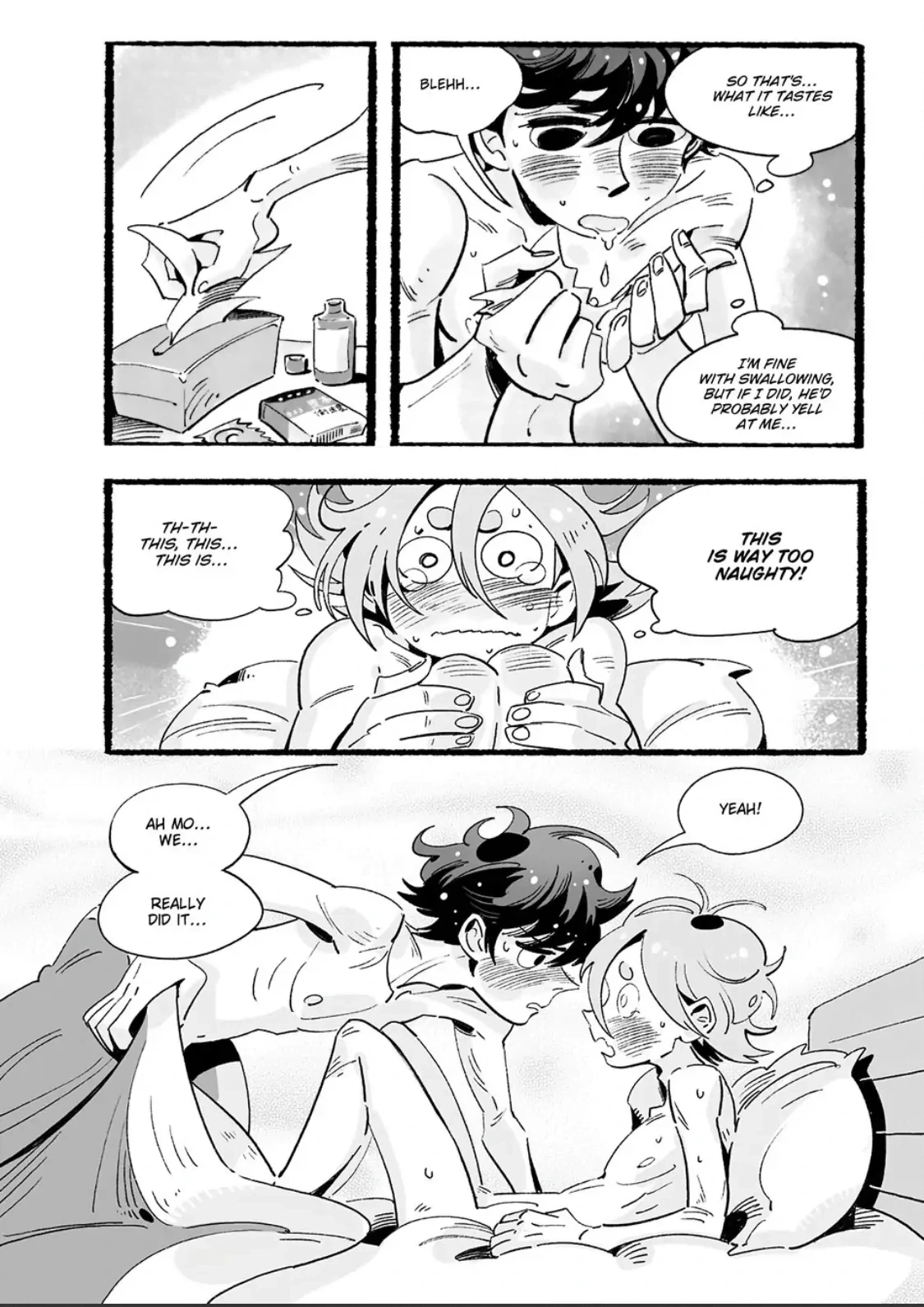 Read Ah LÃ¼ and Ah Mo chapter 13 image 49 on Lezhin