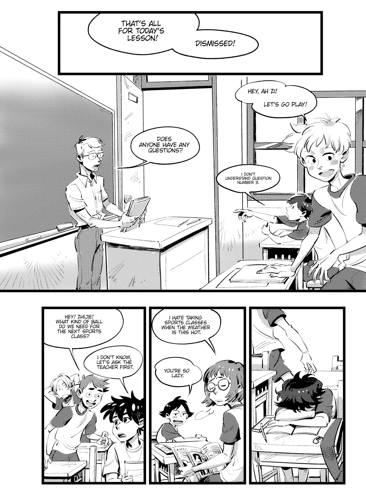 Read Ah LÃ¼ and Ah Mo chapter 5 image 2 on Lezhin